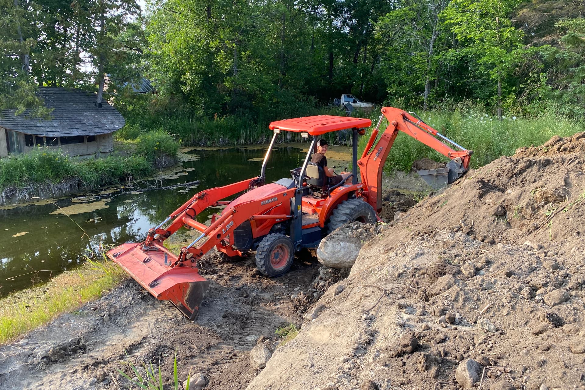 Terrace Building with the Kubota